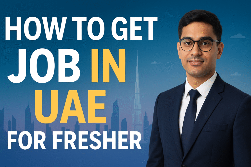 how to get job in uae